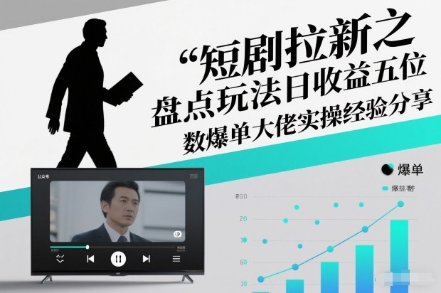 短剧拉新之盘点玩法日收益五位数爆单大佬实操经验分享-网创星球