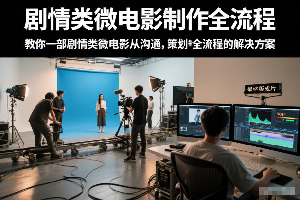 剧情类微电影制作全流程，教你一部剧情类微电影从沟通，策划到拍摄制作全流程的解决方案-网创星球