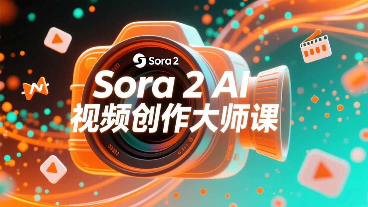 如何利用Sora 2创建流行AI人工智能视频大师班教程：掌握创作全流程，产出百万播放内容-网创星球