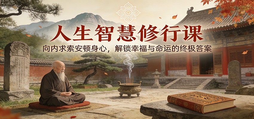 人生智慧修行课：向内求索安顿身心，解锁幸福与命运的终极答案-网创星球