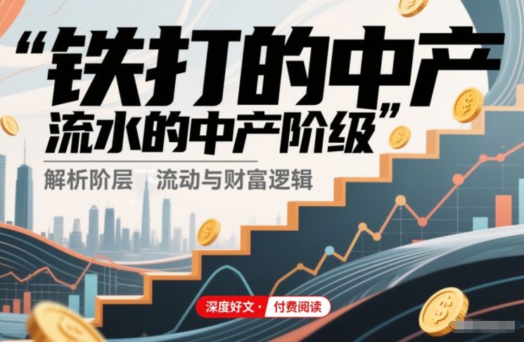 付费文章：铁打的中产，流水的中产阶级-网创星球