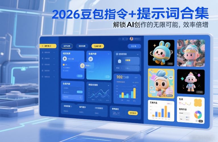 2026豆包指令+提示词合集，解锁AI创作的无限可能，效率倍增-网创星球