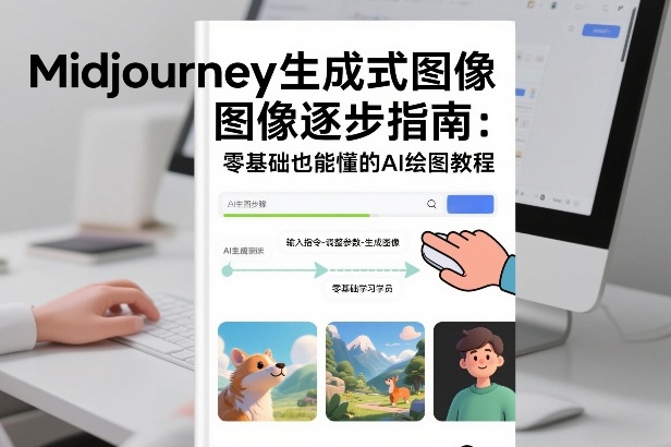 Midjourney生成式图像逐步指南：零基础也能懂的AI绘图教程-网创星球